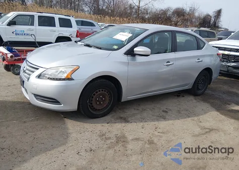 2015 Nissan Sentra Sv z USA, uszkodzony, nr VIN 3N1AB7AP7FY240957
